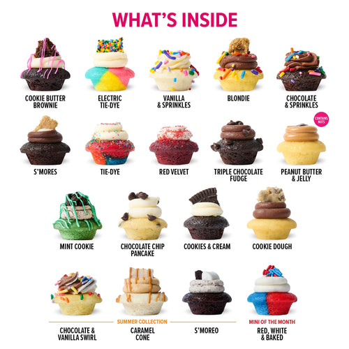 All the Flavors Cupcakes 50-Pack