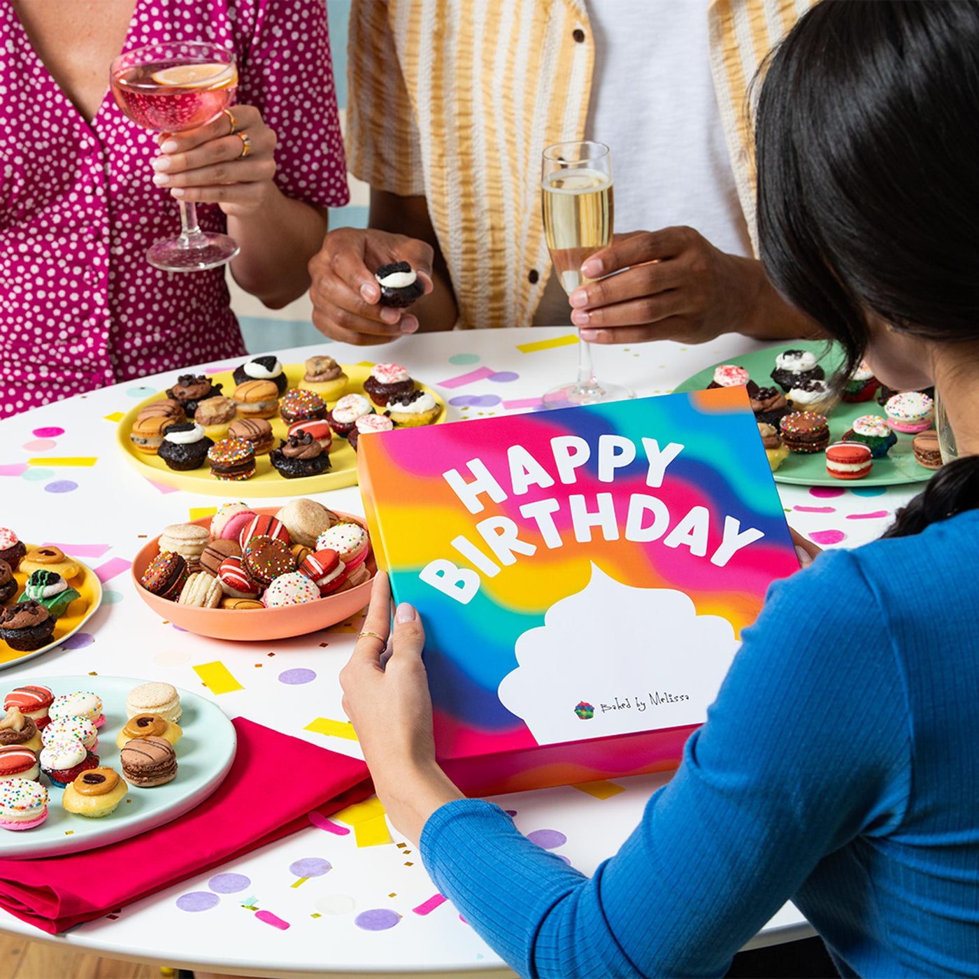 Birthday Gift Box 25-Pack w/ No-Nut Original Greats Cupcakes