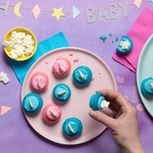 Congrats Gift Box Baby Girl Cupcakes 25-Pack